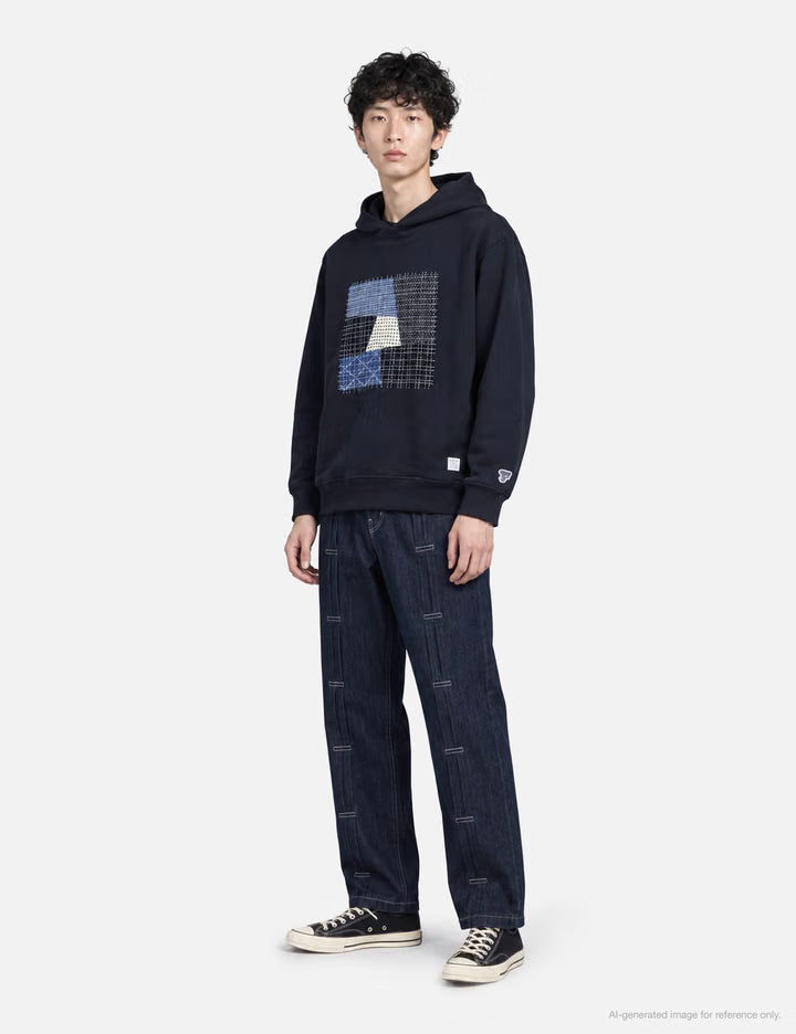 Pleats Denim Pants Rinse