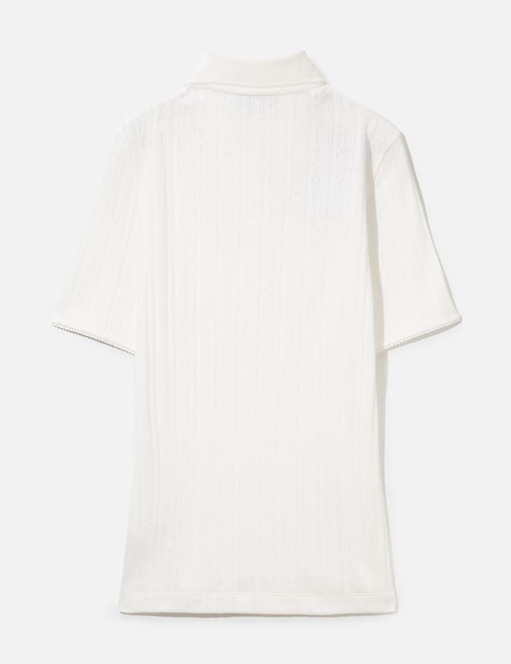 Pointelle Polos