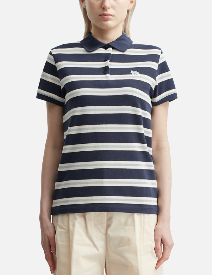 Baby Fox Patch Multi Stripes Polo