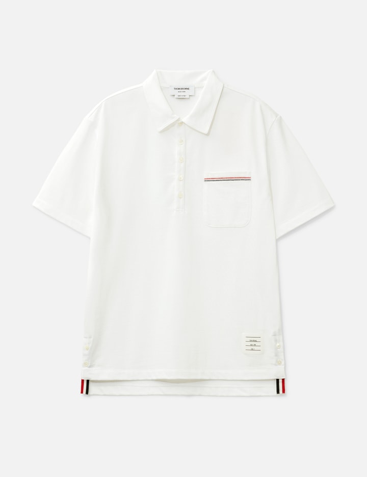 Embroidered RWB Pocket Polo