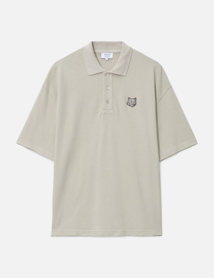 Bold Fox Head Patch Oversize Polo