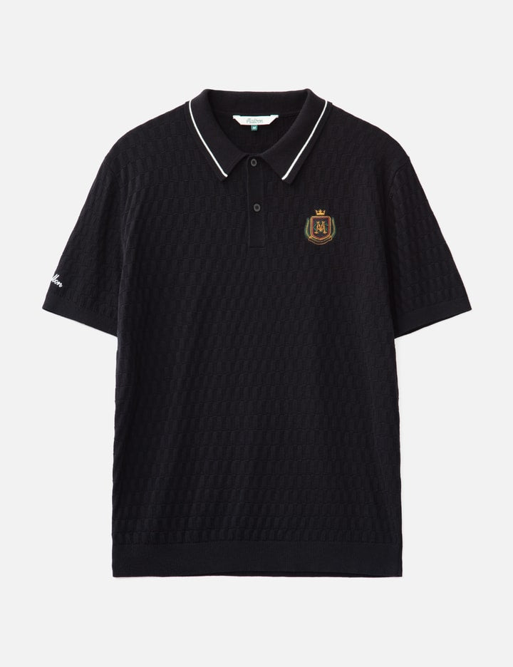Crest Knit Polo