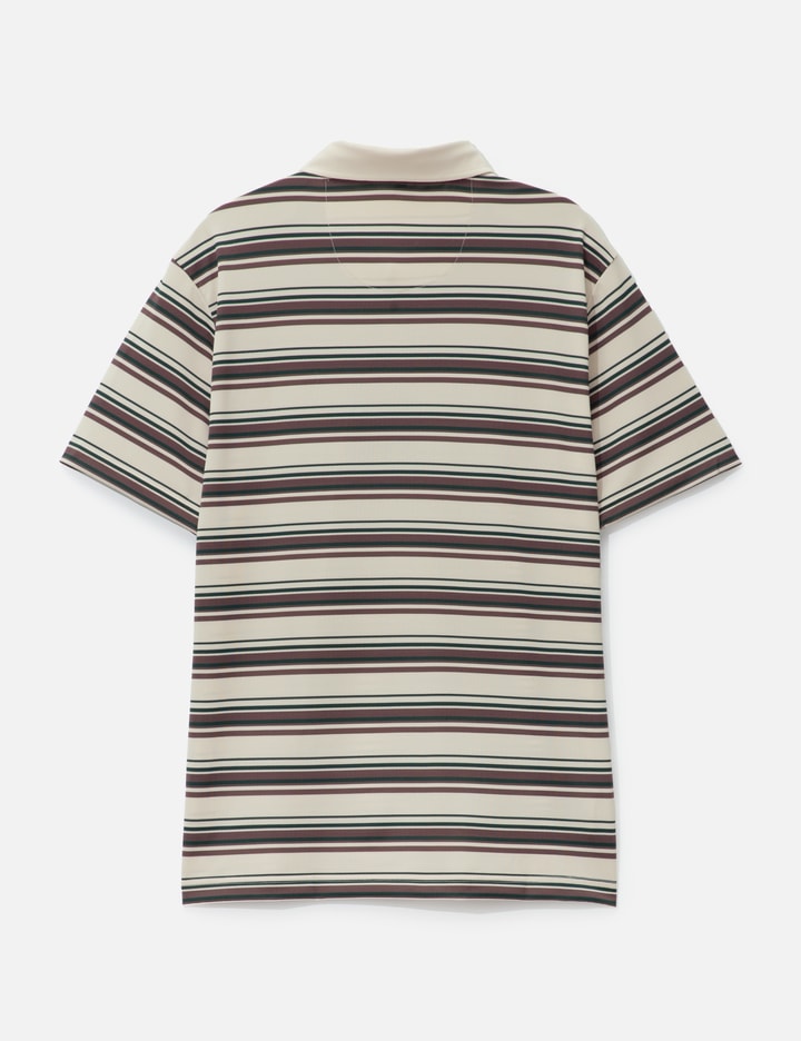 Monogram Striped Polo