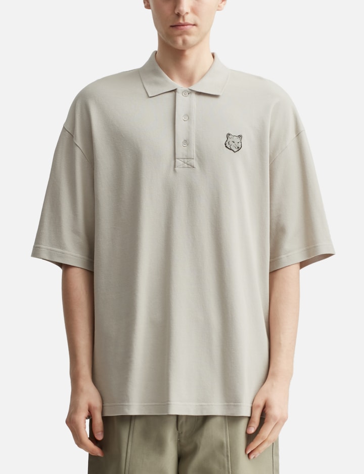 Bold Fox Head Patch Oversize Polo