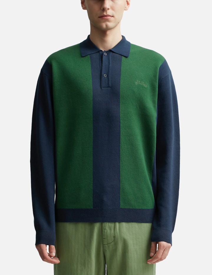 Harrison Long Sleeve Polo Sweater