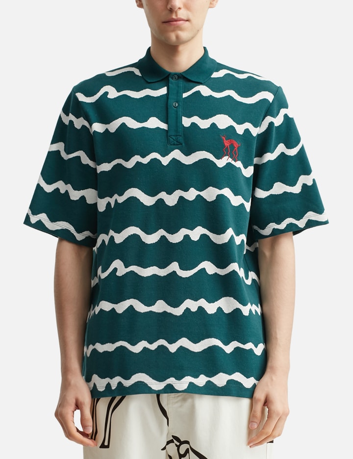 Broken Waves Polo Shirt