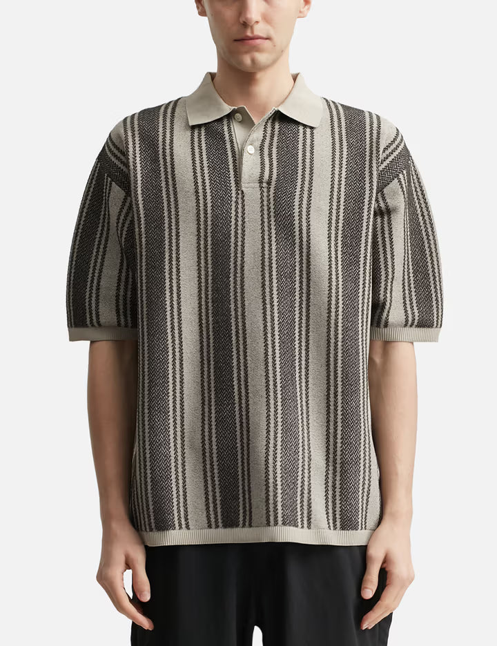Knit Polo Sweater