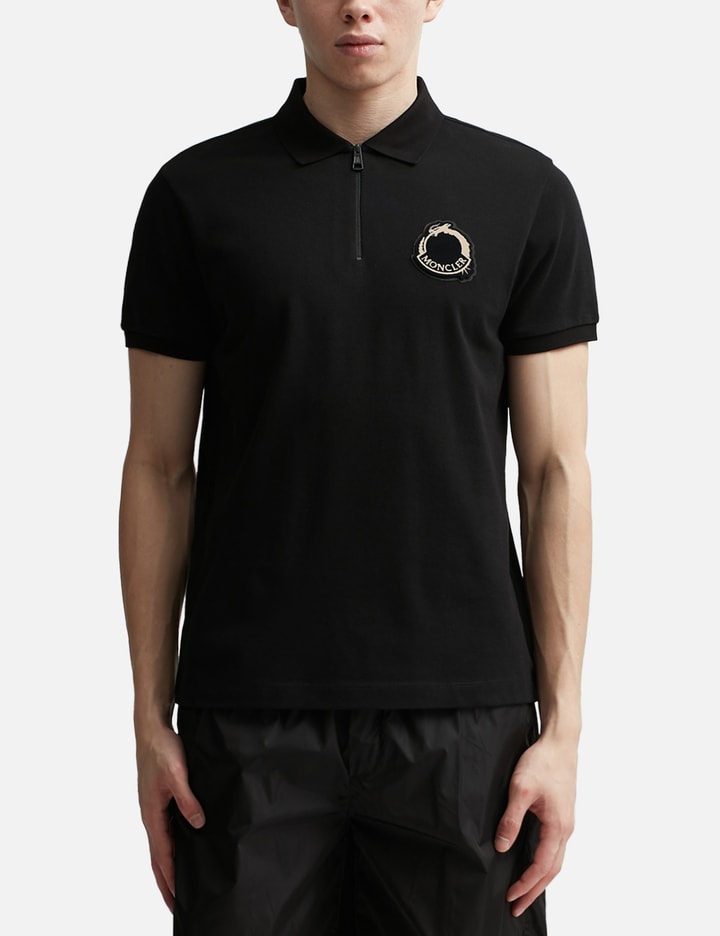 Dragon Logo Patch Polo Shirt