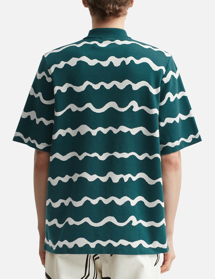 Broken Waves Polo Shirt