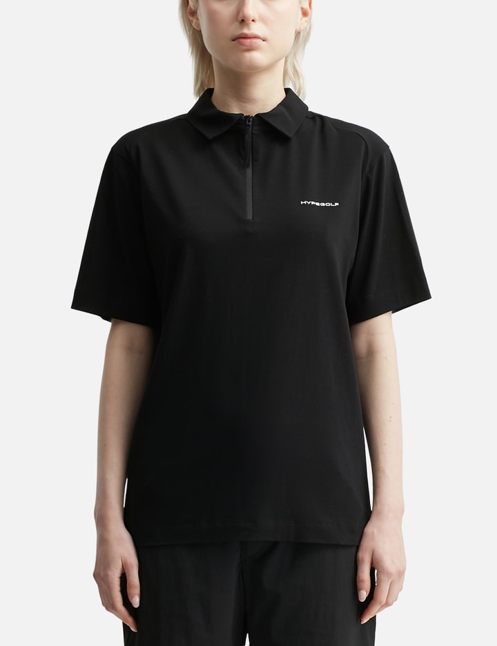 HYPEGOLF x POST ARCHIVE FACTION (PAF) Half Zip-Up Polo T-shirts