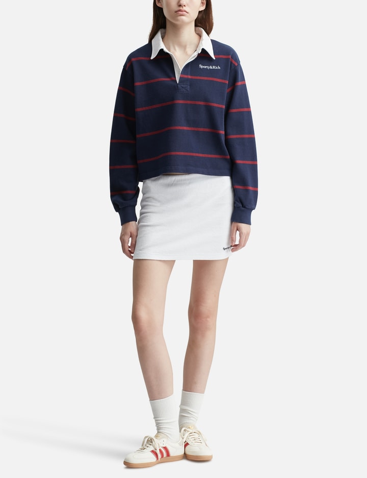 Serif Logo Rugby Polo