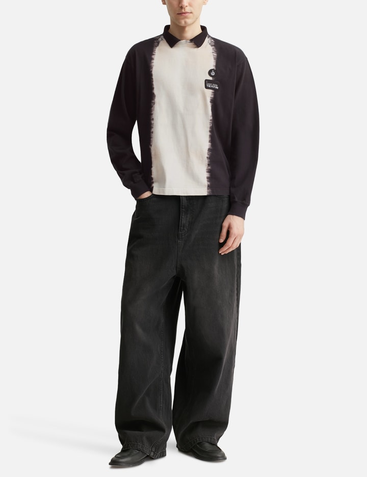 Hand Dye Polo Tee Shirt