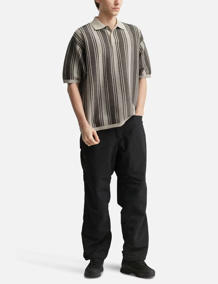Knit Polo Sweater