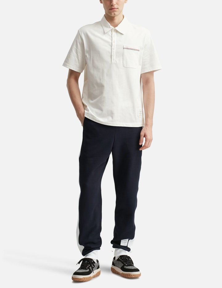 Embroidered RWB Pocket Polo