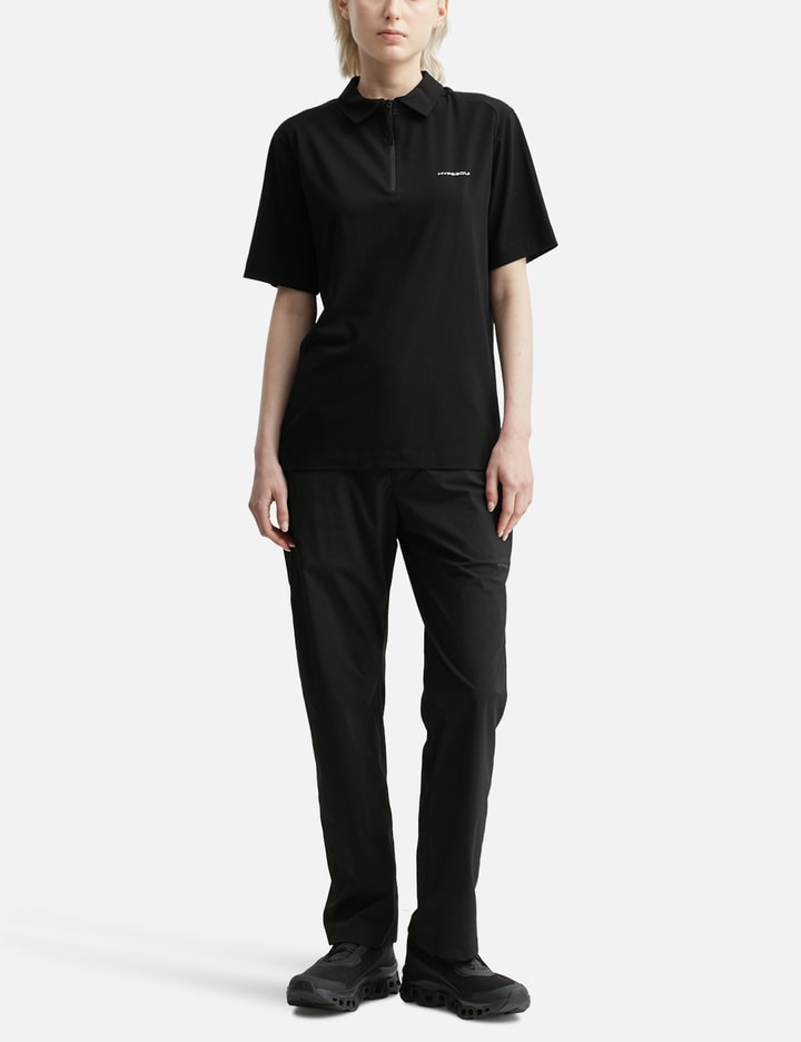HYPEGOLF x POST ARCHIVE FACTION (PAF) Half Zip-Up Polo T-shirts