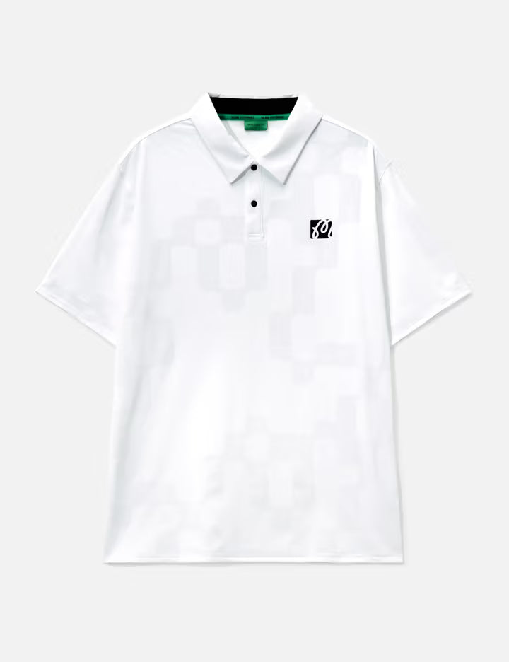 Malbon Performance Mesh Paneled Polo