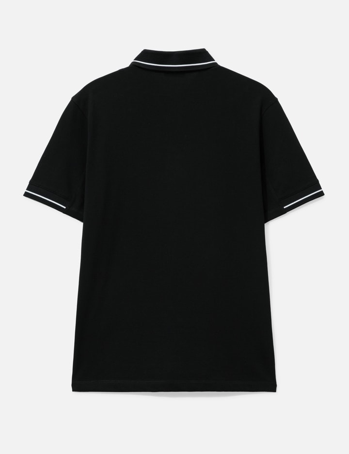 Logo Patch Cotton Polo Shirt