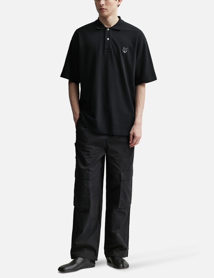 Bold Fox Head Patch Oversize Polo