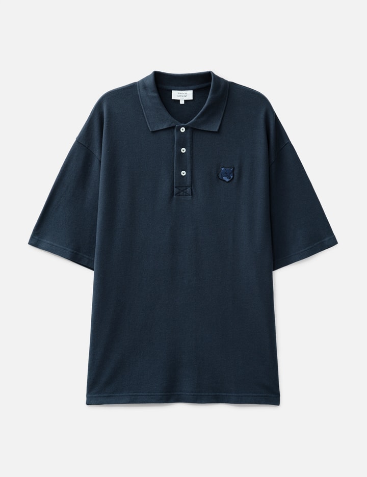 Bold Fox Head Patch Oversize Polo
