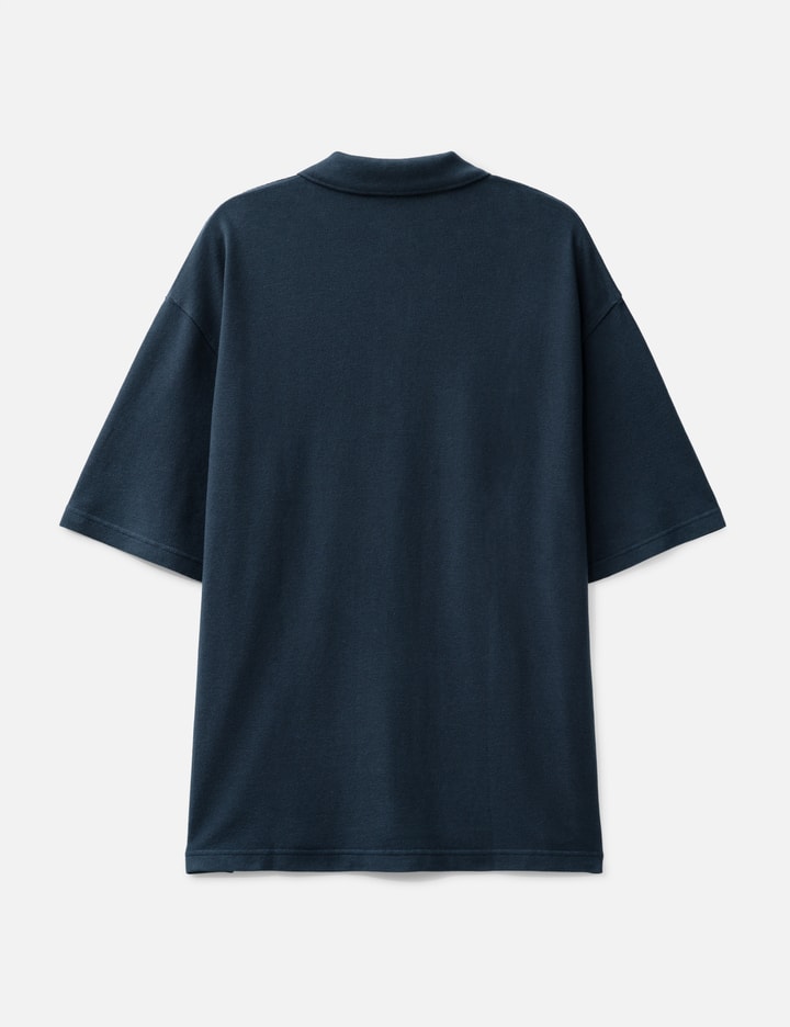 Bold Fox Head Patch Oversize Polo
