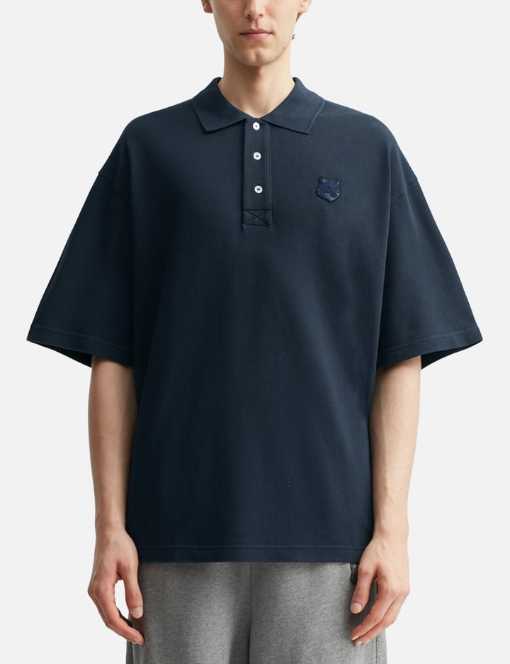 Bold Fox Head Patch Oversize Polo