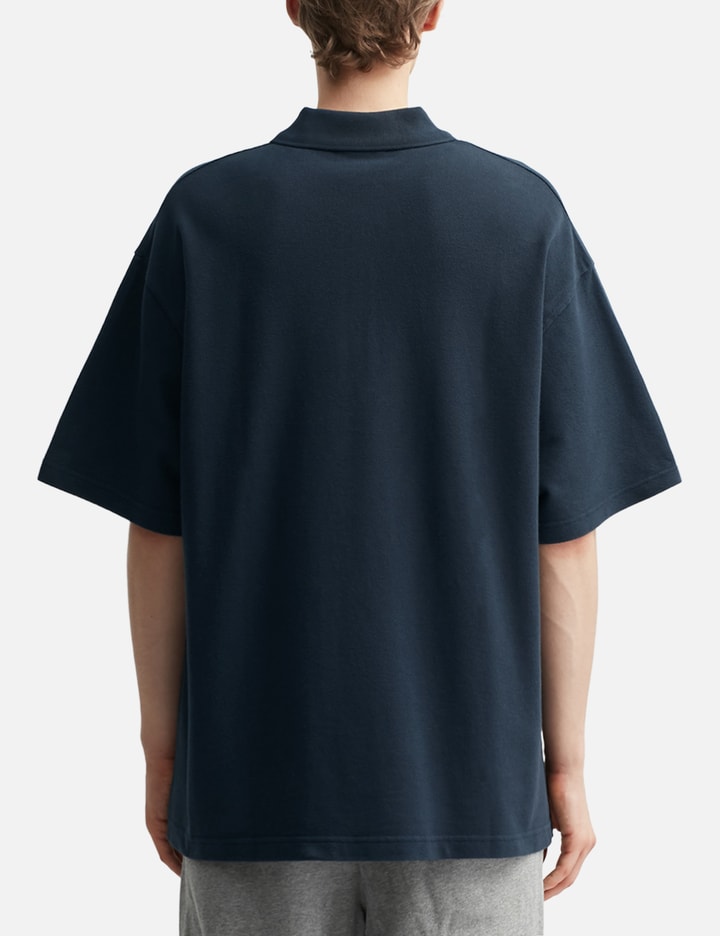 Bold Fox Head Patch Oversize Polo
