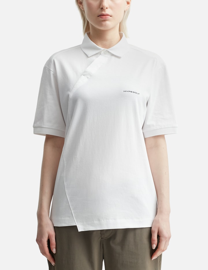 HYPEGOLF x POST ARCHIVE FACTION (PAF) Diagonal Polo T-shirt