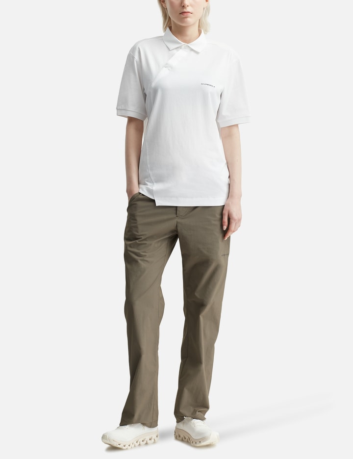 HYPEGOLF x POST ARCHIVE FACTION (PAF) Diagonal Polo T-shirt