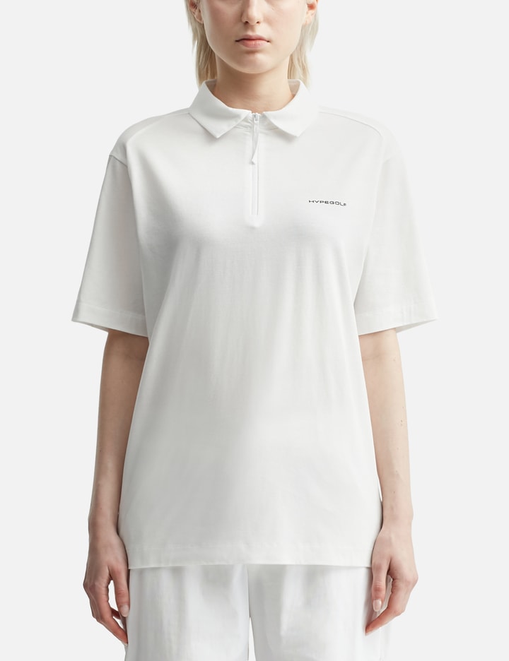 HYPEGOLF x POST ARCHIVE FACTION (PAF) Half Zip-Up Polo T-shirts