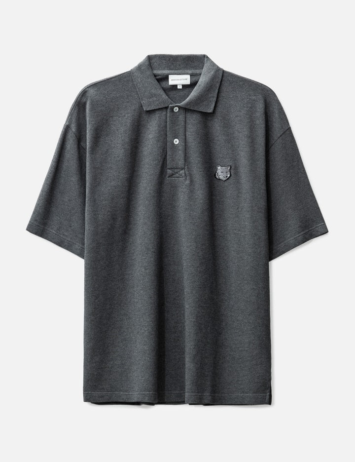 Bold Fox Head Patch Oversize Polo