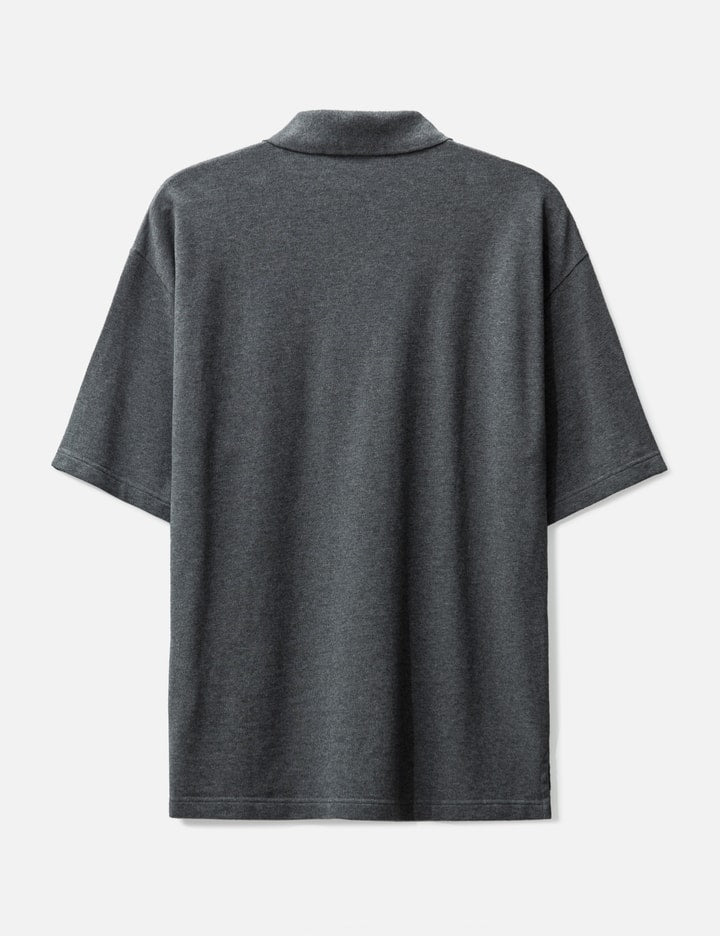 Bold Fox Head Patch Oversize Polo