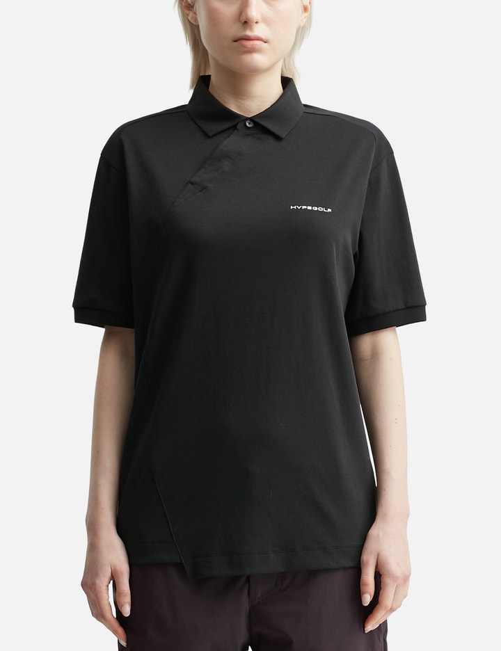 HYPEGOLF x POST ARCHIVE FACTION (PAF) Diagonal Polo T-shirt