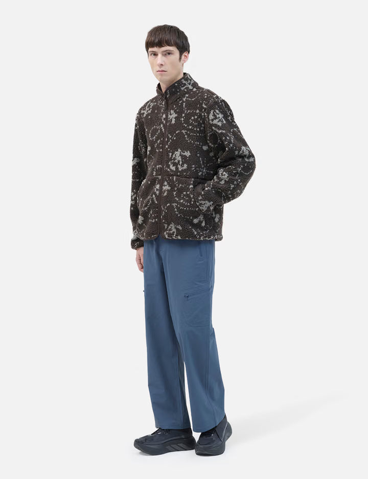 Print Fleece Jacket