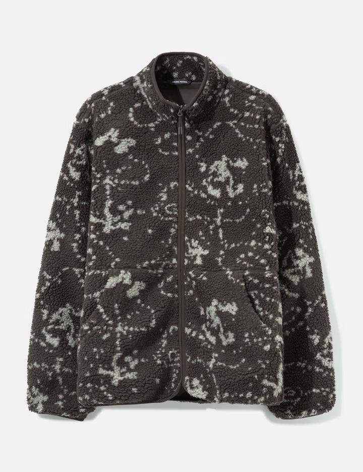 Print Fleece Jacket