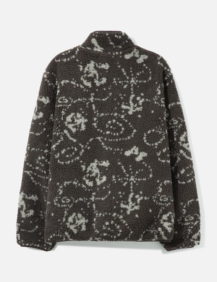 Print Fleece Jacket