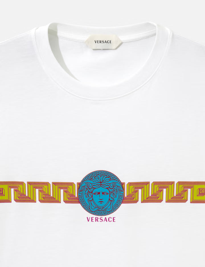 Printed Cotton-Jersey Slim T-Shirt