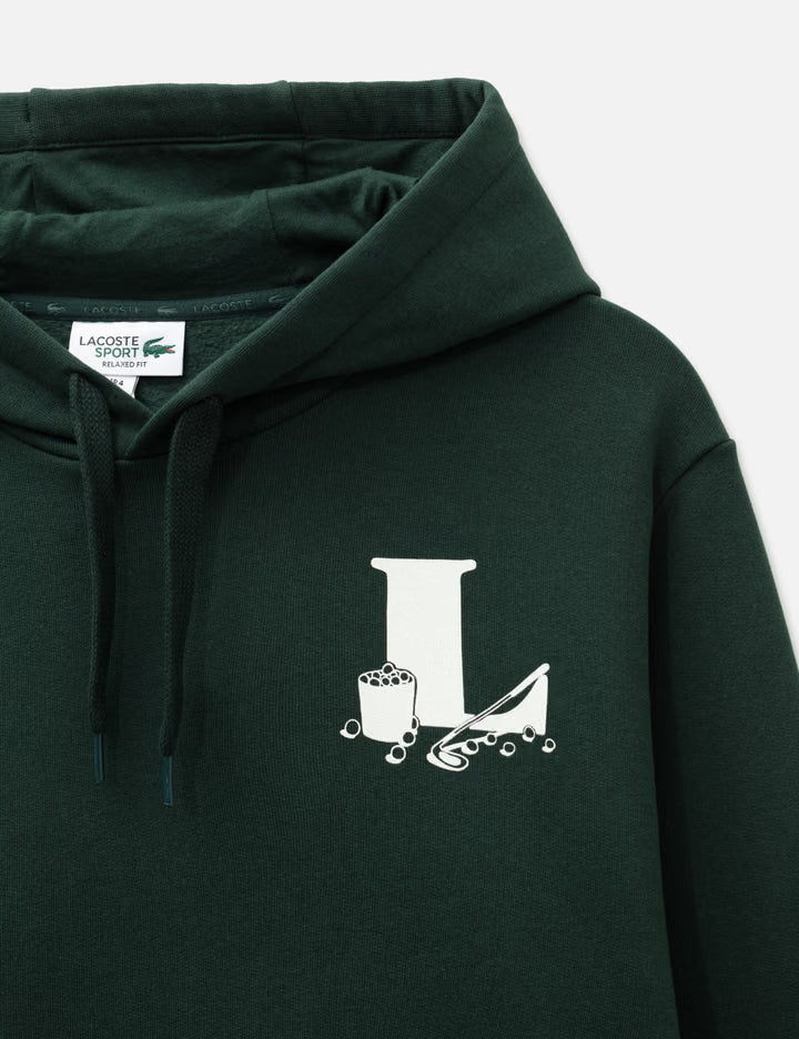 Printed Graphic Golf Hoodie
