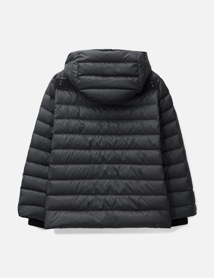Moncler + Rick Owens Ziplock Hooded Short Down Jacket