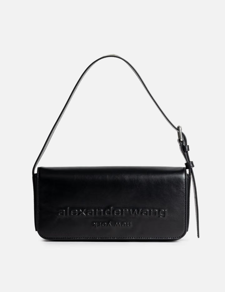 Punch Flap Shoulder Bag