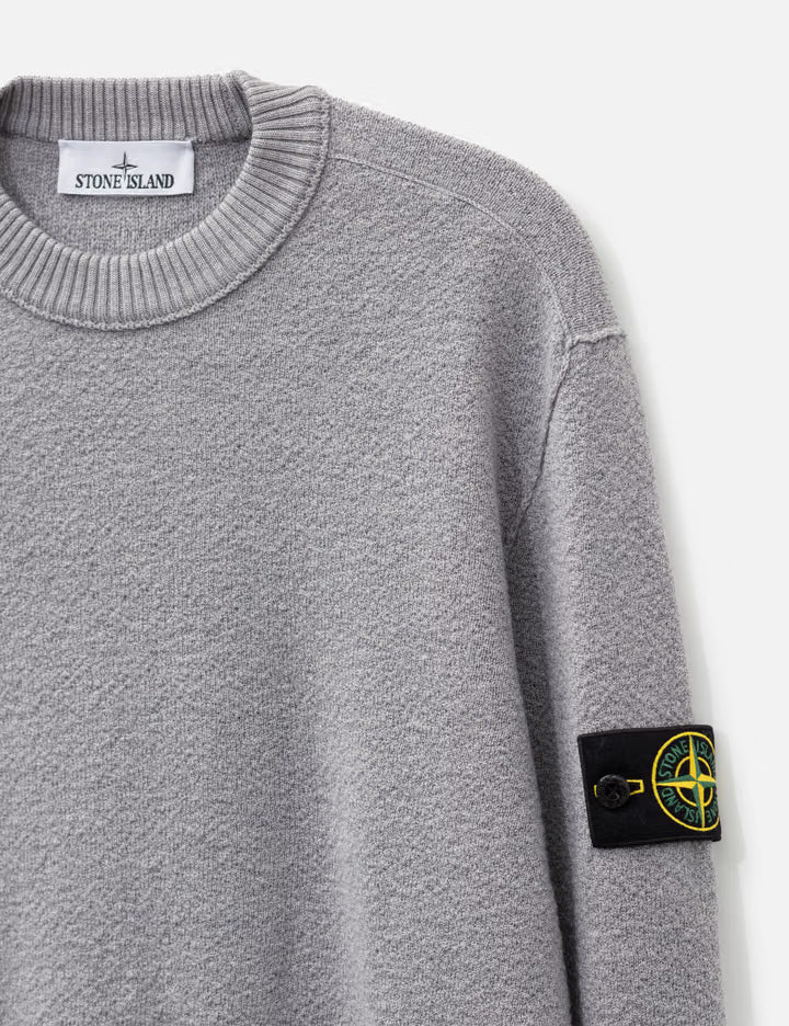 Pure RWS Wool Loose-Fit Crewneck Sweater