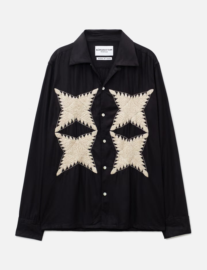 Quilt Embroidery Shirt