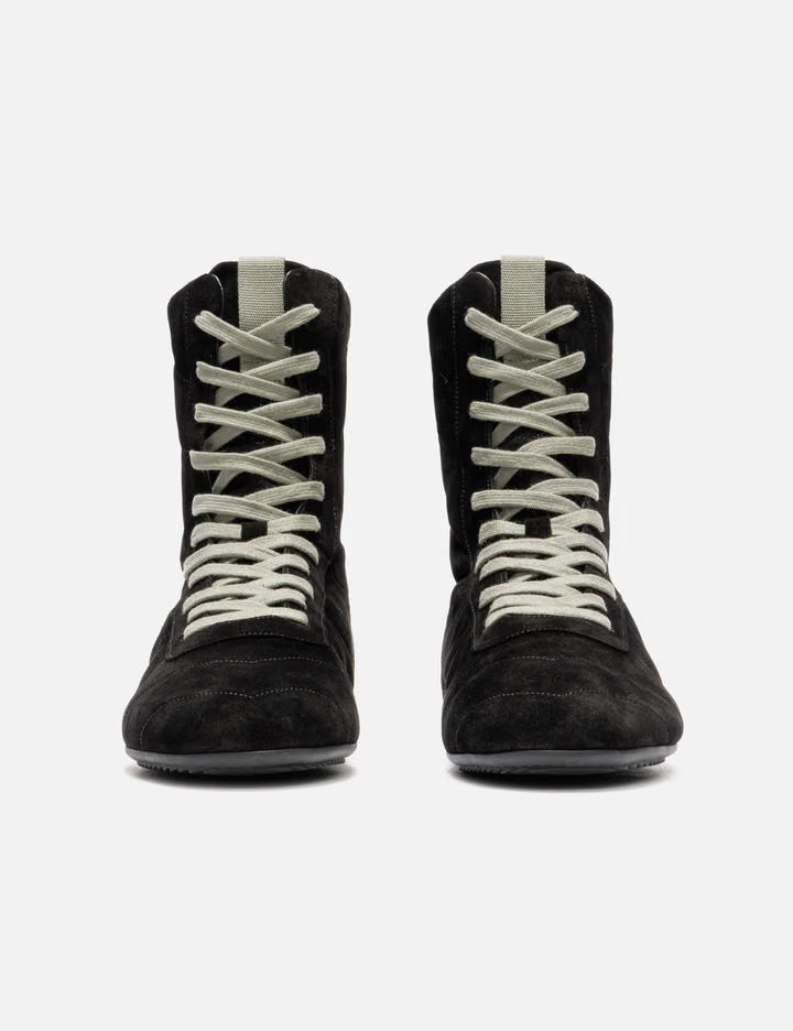 Quilted Minimal High Sneaks