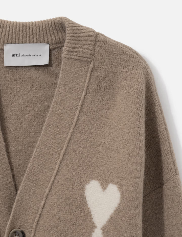 Alpaca Cardigan With Ami De Coeur