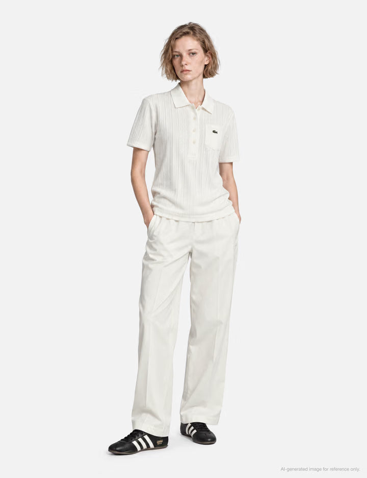 R1 Tennis Racket Micro Print Trousers