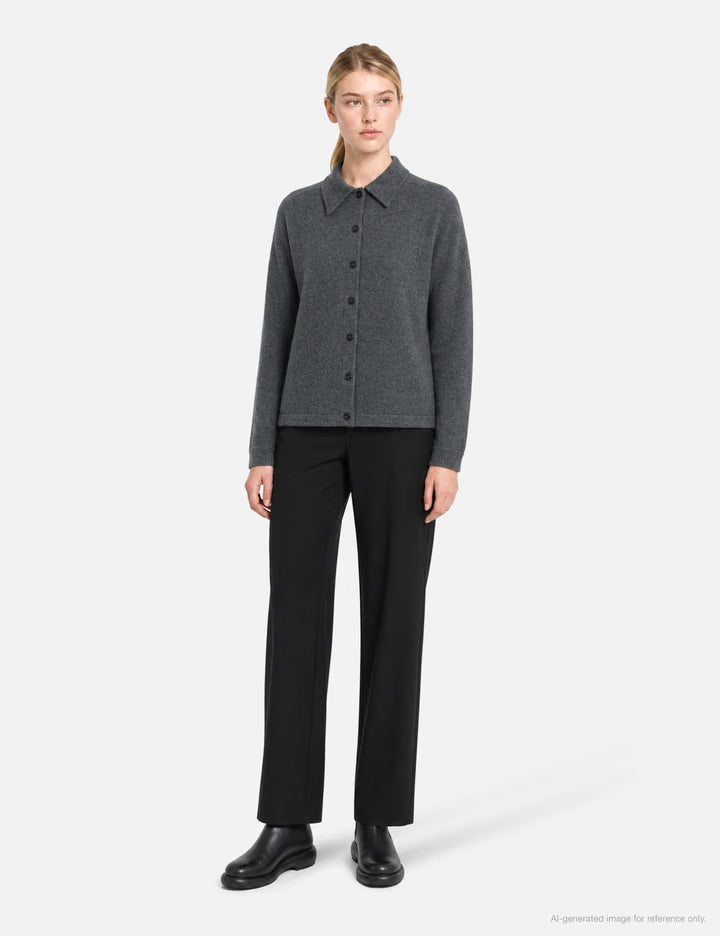 Raglan-Sleeve Cashmere Shirt