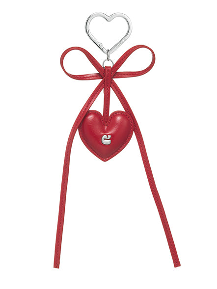 HEART & RIBBON CHARM