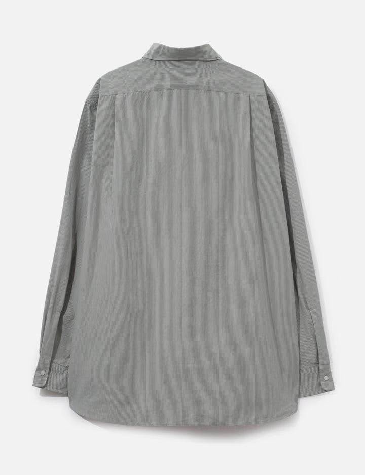 Regular Collar Striped Wind Shirt