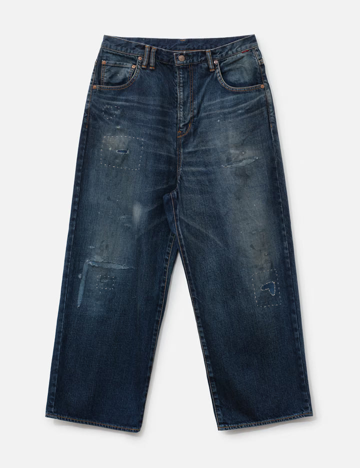 Remaked Wide 5P Denim Pants