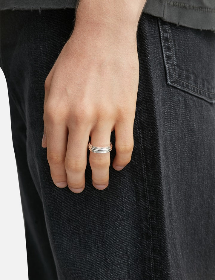 Flat Pottery Vessel Ring