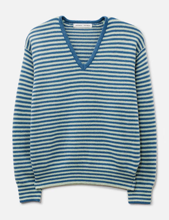 Risca Knit In Fade Blue